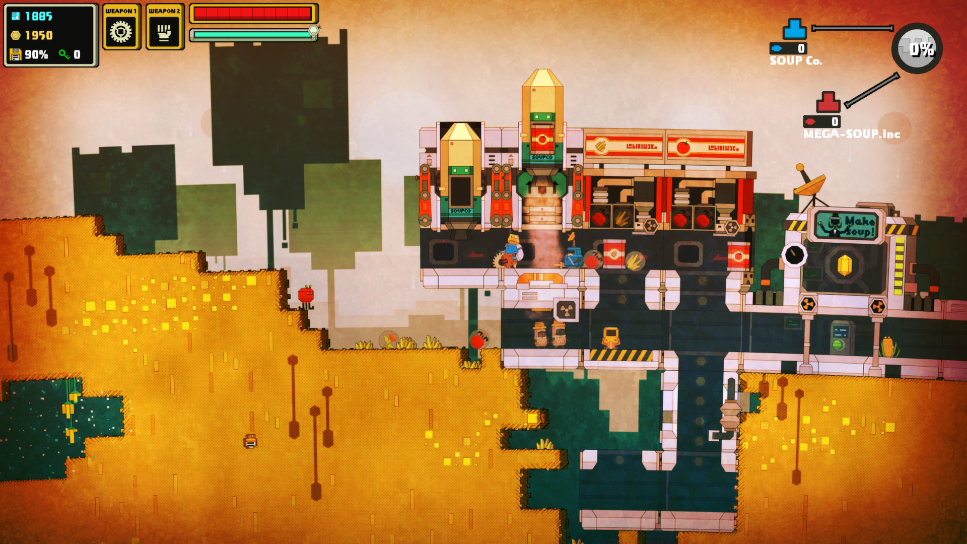 PixelJunk™ Nom Nom Galaxy screenshot 12