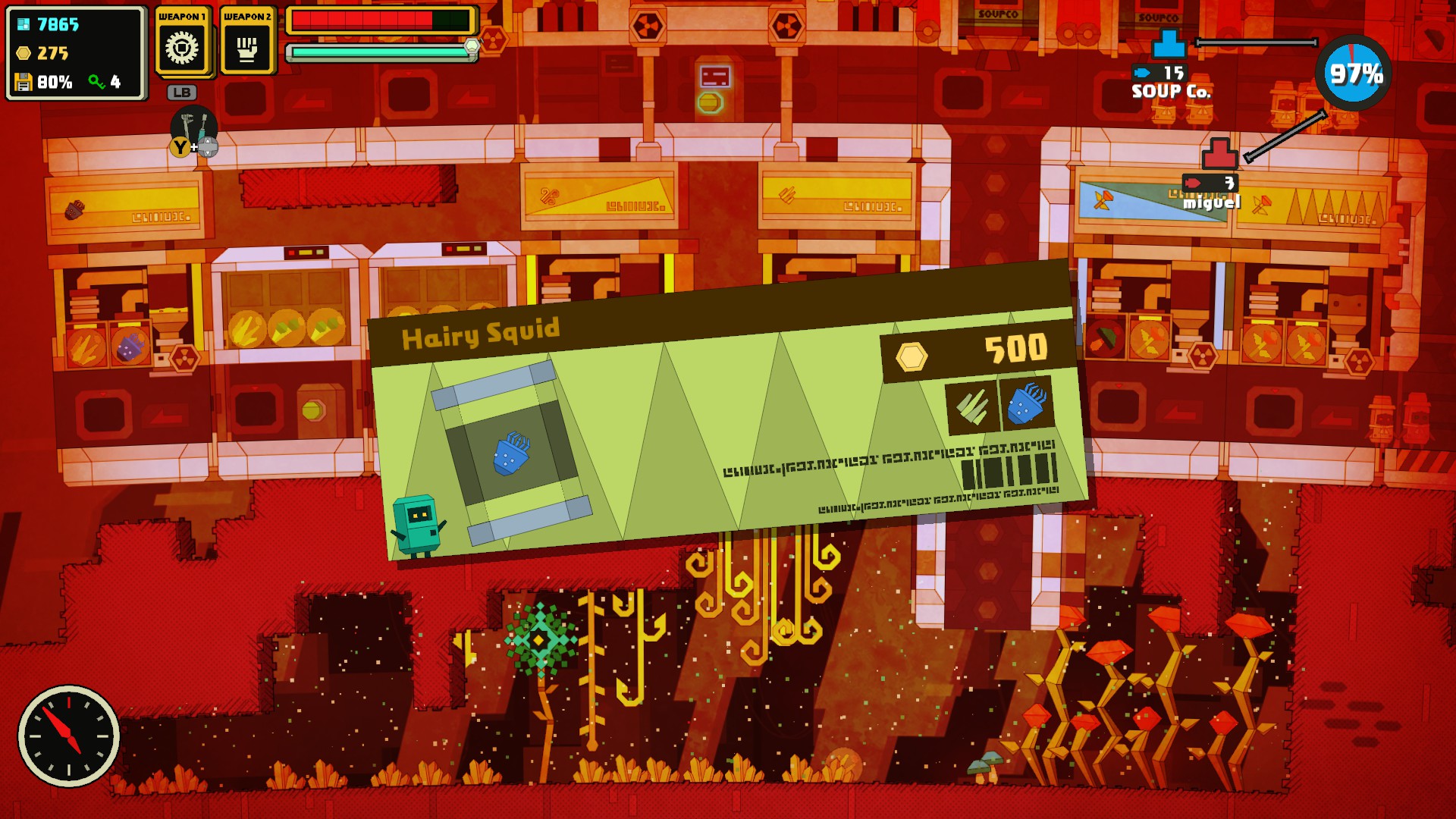 screenshot of PixelJunk™ Nom Nom Galaxy 10