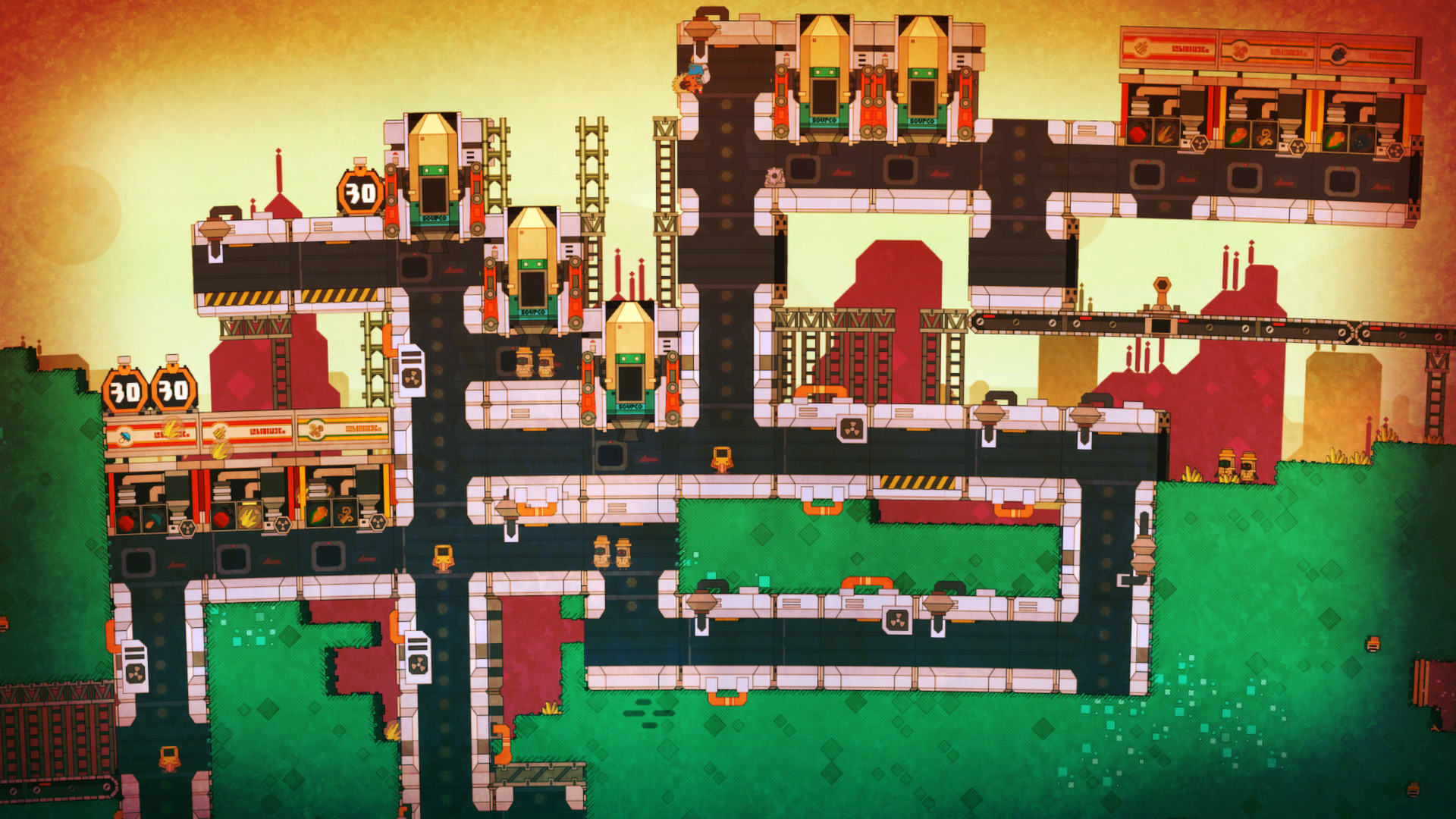 screenshot of PixelJunk™ Nom Nom Galaxy 6
