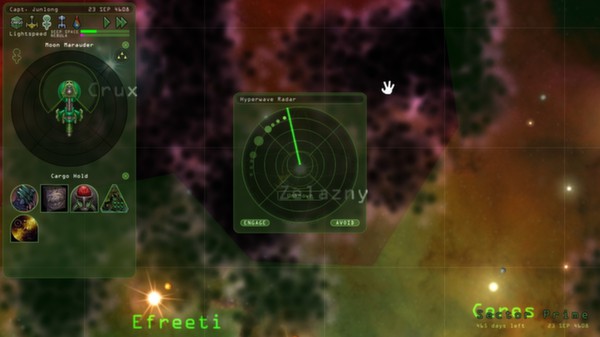 Screenshot z Weird Worlds: Return to Infinite Space