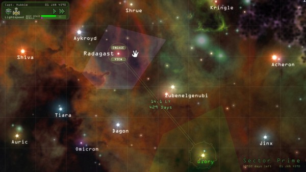 Screenshot z Weird Worlds: Return to Infinite Space