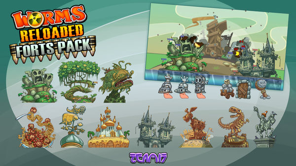 KHAiHOM.com - Worms Reloaded: Forts Pack