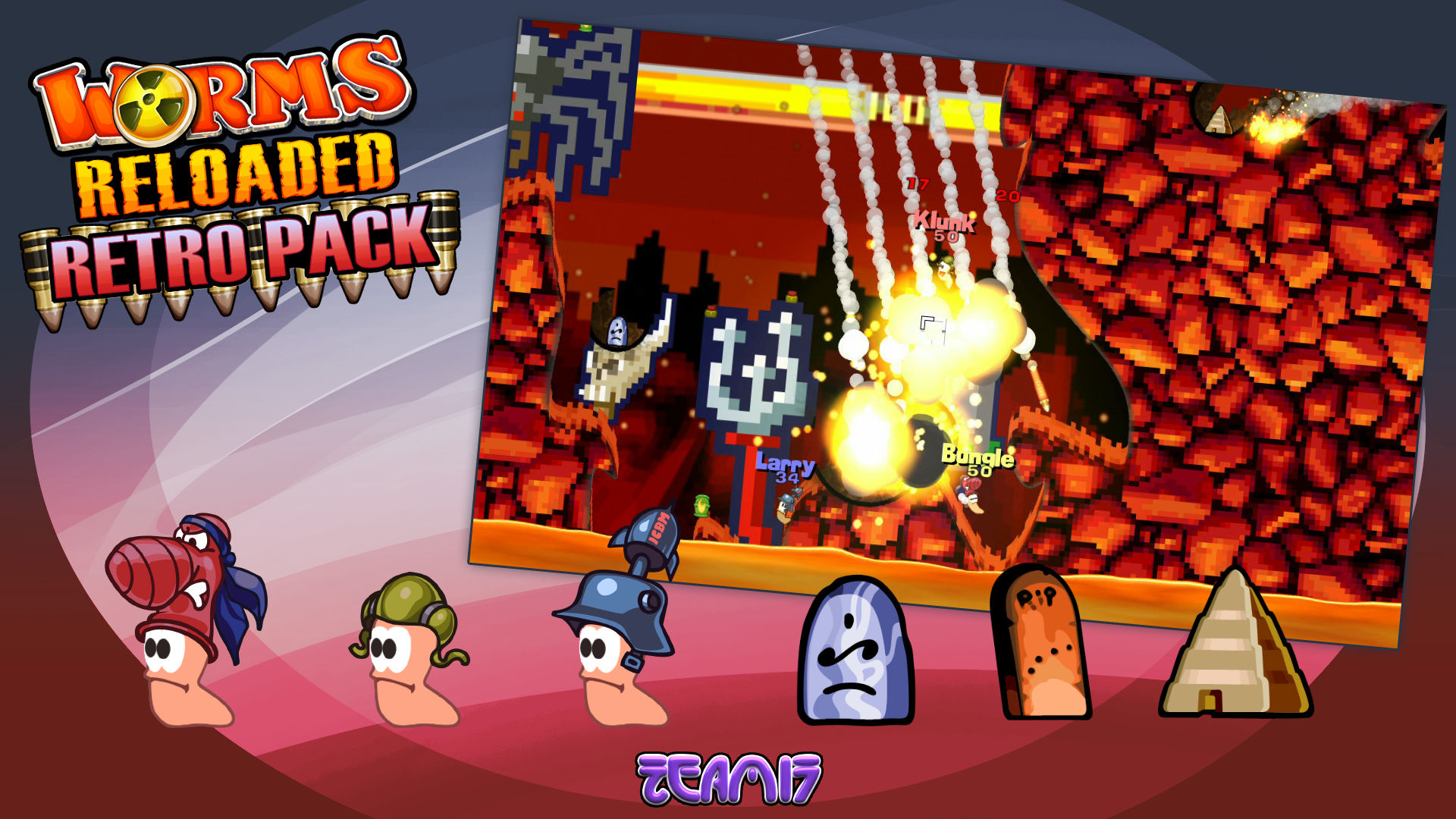 Worms Reloaded: Retro Pack Featured Screenshot #1