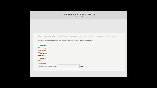 Insert Rich Family Name.