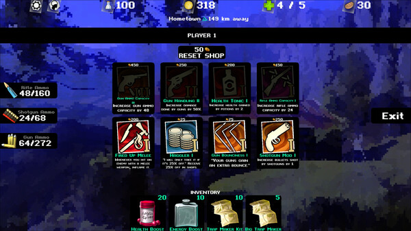 FULLYBROKEN: WAY HOME - A Roguelike Shooter screenshot 4