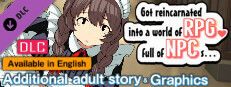 [Available in English] Got reincarnated into a world of RPG full of NPCs… - Additional adult story & Graphics DLC Small Capsule Image
