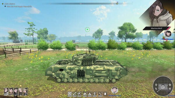 Panzer Knights - Churchill & Valentine