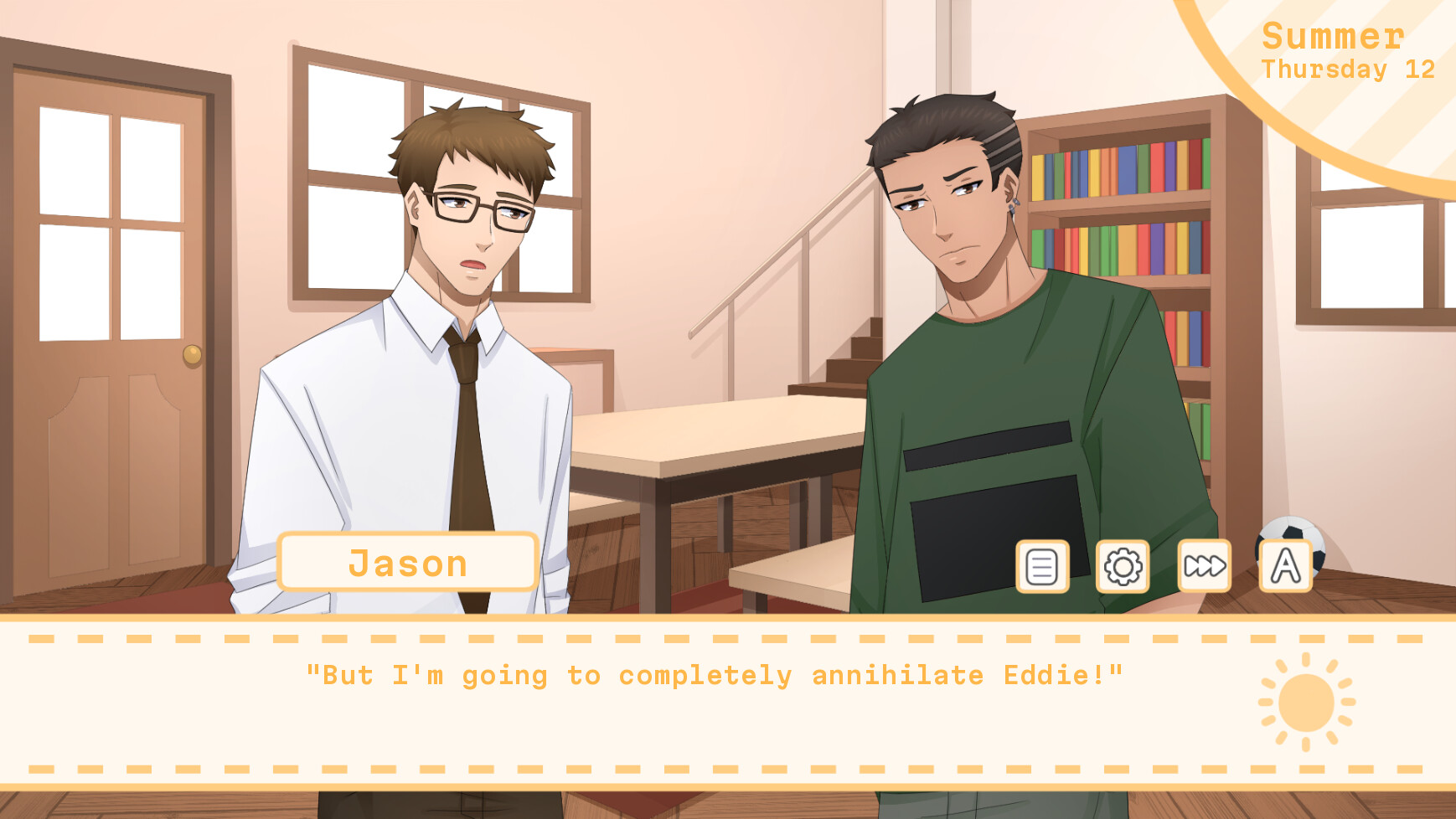 Every Summer Holiday - BL (Boys Love) Visual Novel screenshot #5