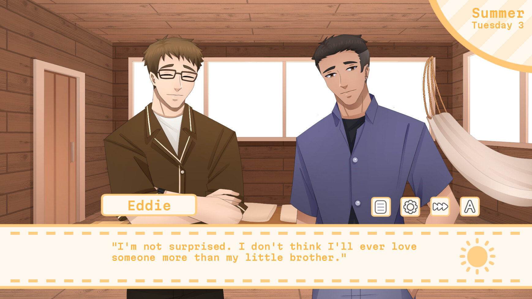 Every Summer Holiday - BL (Boys Love) Visual Novel screenshot #7