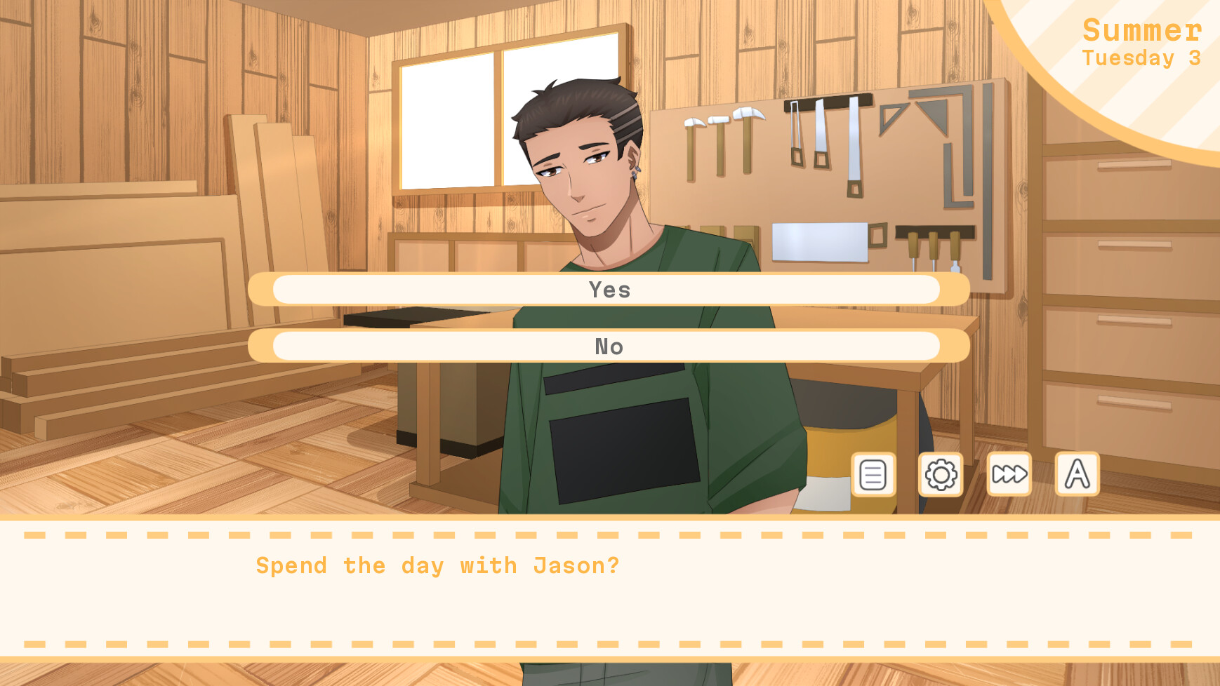 Every Summer Holiday - BL (Boys Love) Visual Novel Featured Screenshot #1