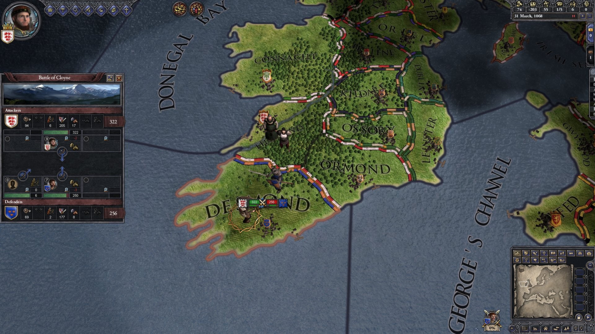 Crusader Kings II: Celtic Portraits Featured Screenshot #1