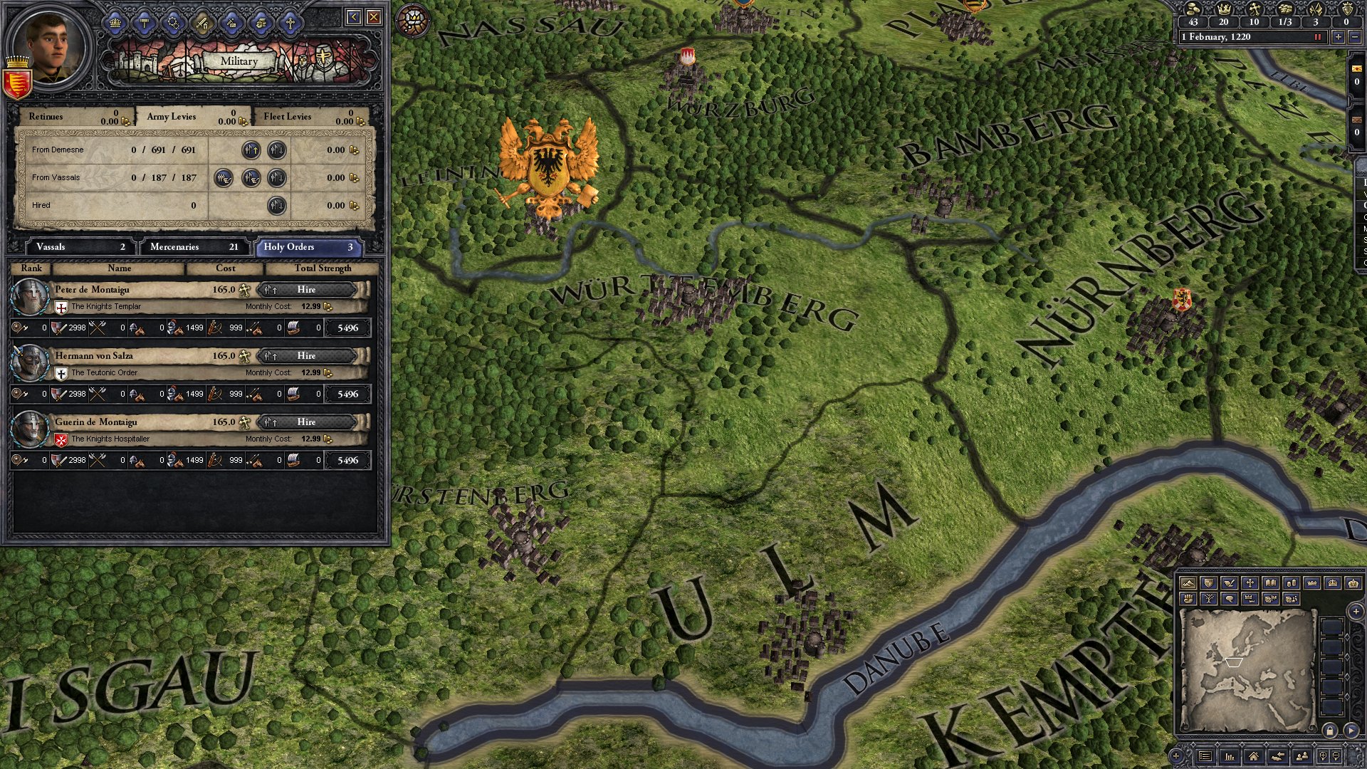 Crusader Kings II: Military Orders Unit Pack Featured Screenshot #1