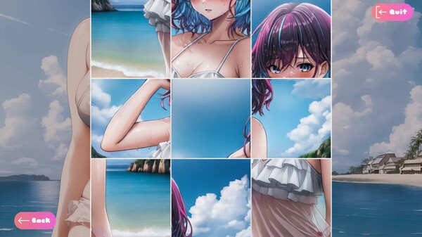 Senpai Puzzle: Waifu Summer screenshot 3