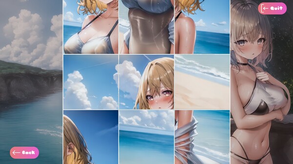 Senpai Puzzle: Waifu Summer screenshot 4