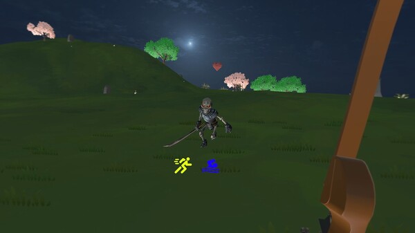 Screenshot z RPG Fitness VR