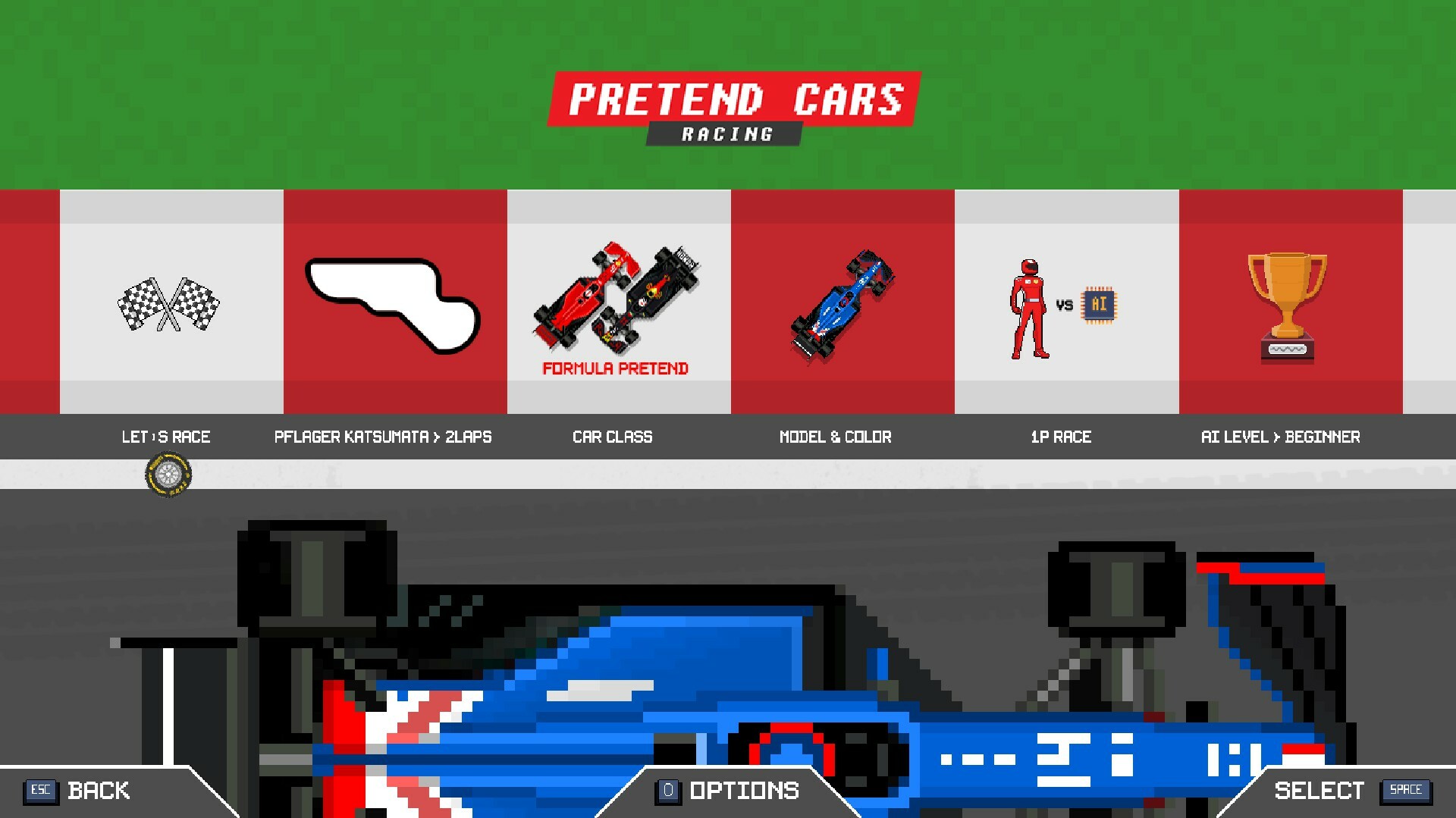 #5. Pretend Cars Racing (Steam) De: Patricio Marin