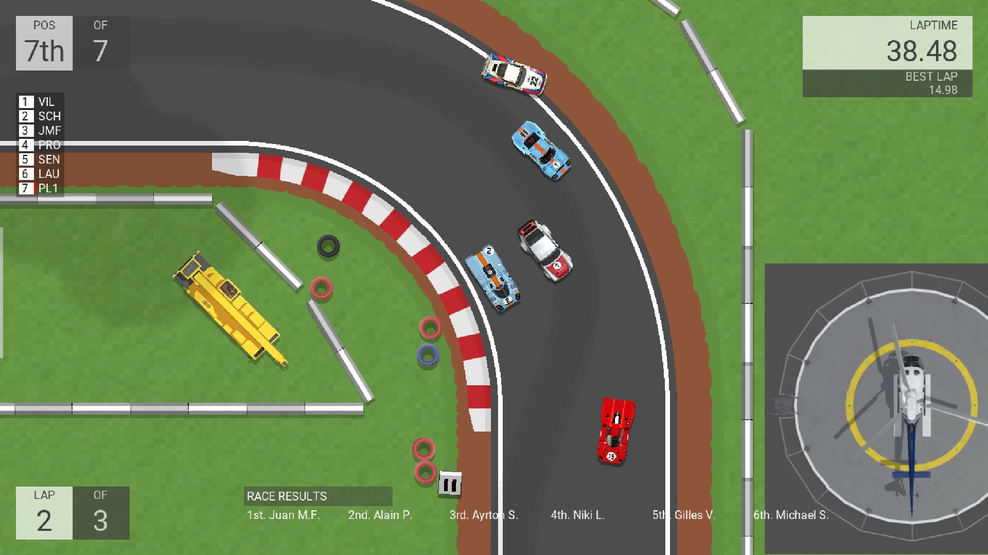#1. Pretend Cars Racing (Steam) De: Patricio Marin