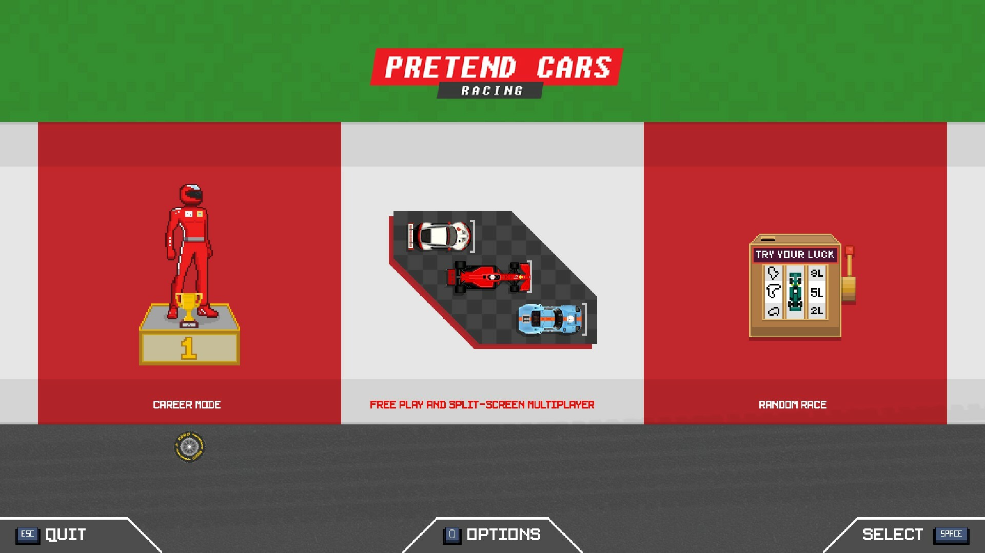 #6. Pretend Cars Racing (Steam) De: Patricio Marin
