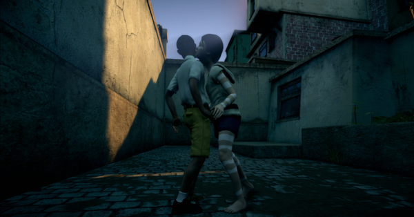 Screenshot z Papo & Yo