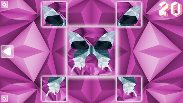 Скриншот 3 из игры Poly Puzzle: Butterflies