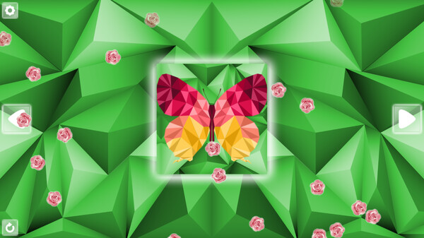 Скриншот 2 из игры Poly Puzzle: Butterflies