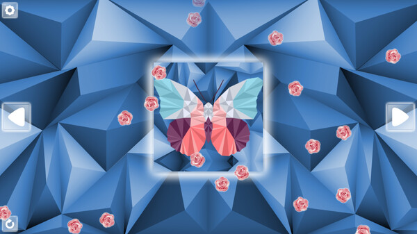 Скриншот 4 из игры Poly Puzzle: Butterflies