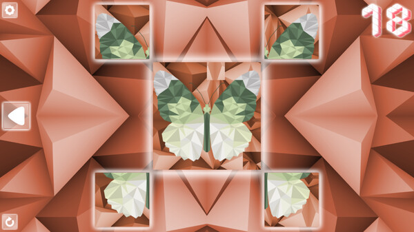 Скриншот 5 из игры Poly Puzzle: Butterflies