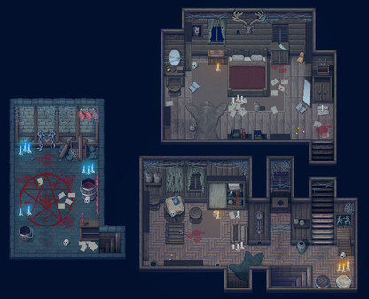 RPG Maker MV - Winlu Fantasy Tileset -  Interior