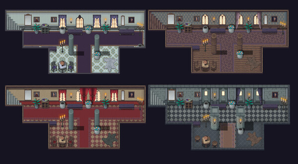 RPG Maker MV - Winlu Fantasy Tileset -  Interior