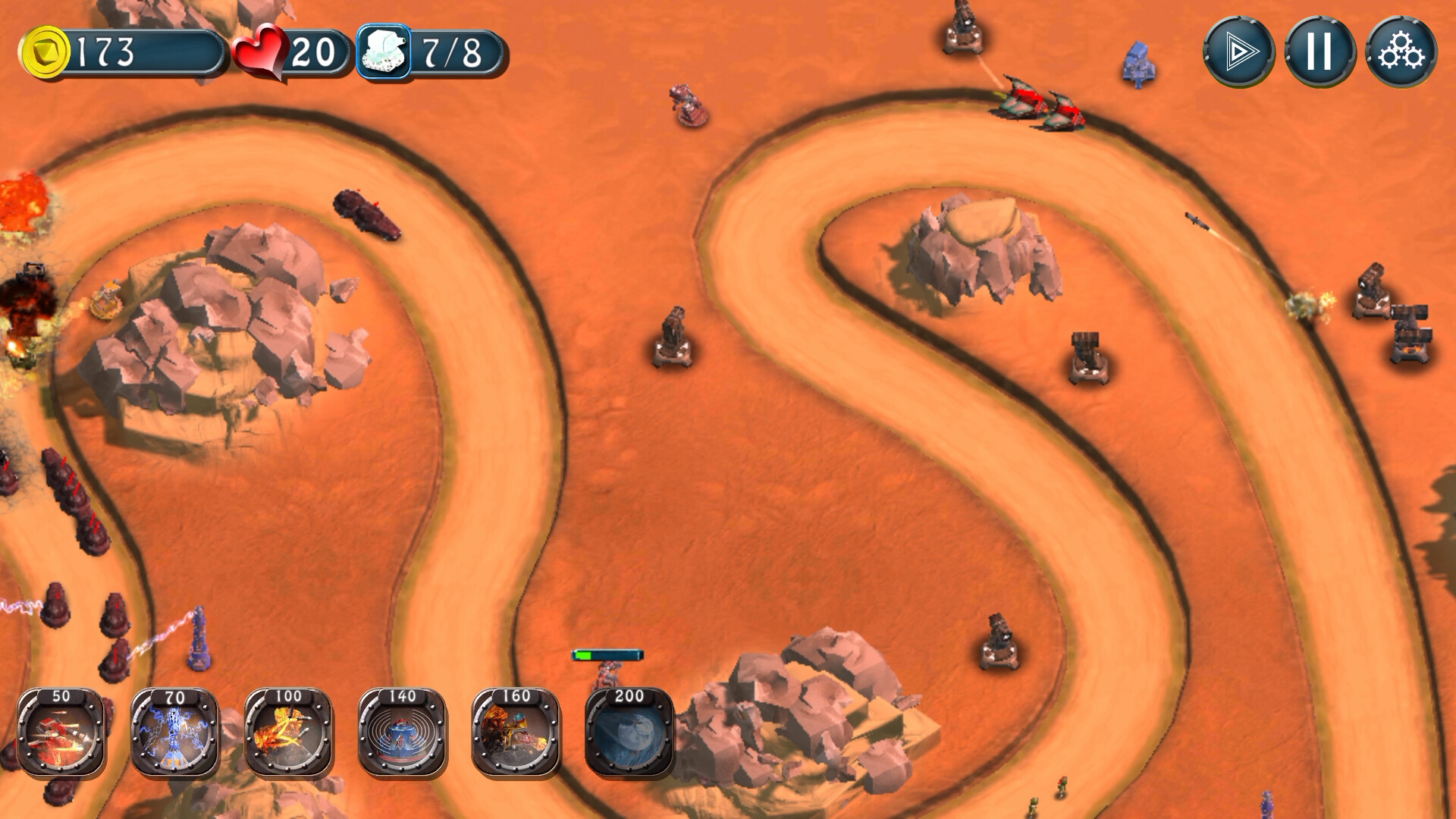 #7. Minibots TD (Steam) 由: Robogames