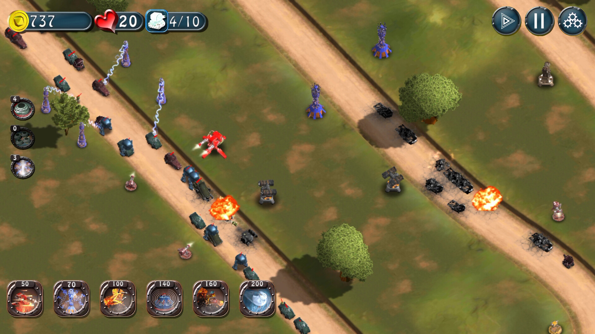 #3. Minibots TD (Steam) 由: Robogames