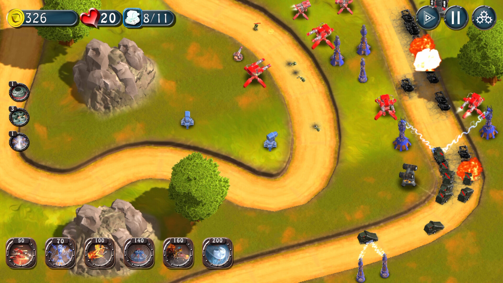 #6. Minibots TD (Steam) 由: Robogames