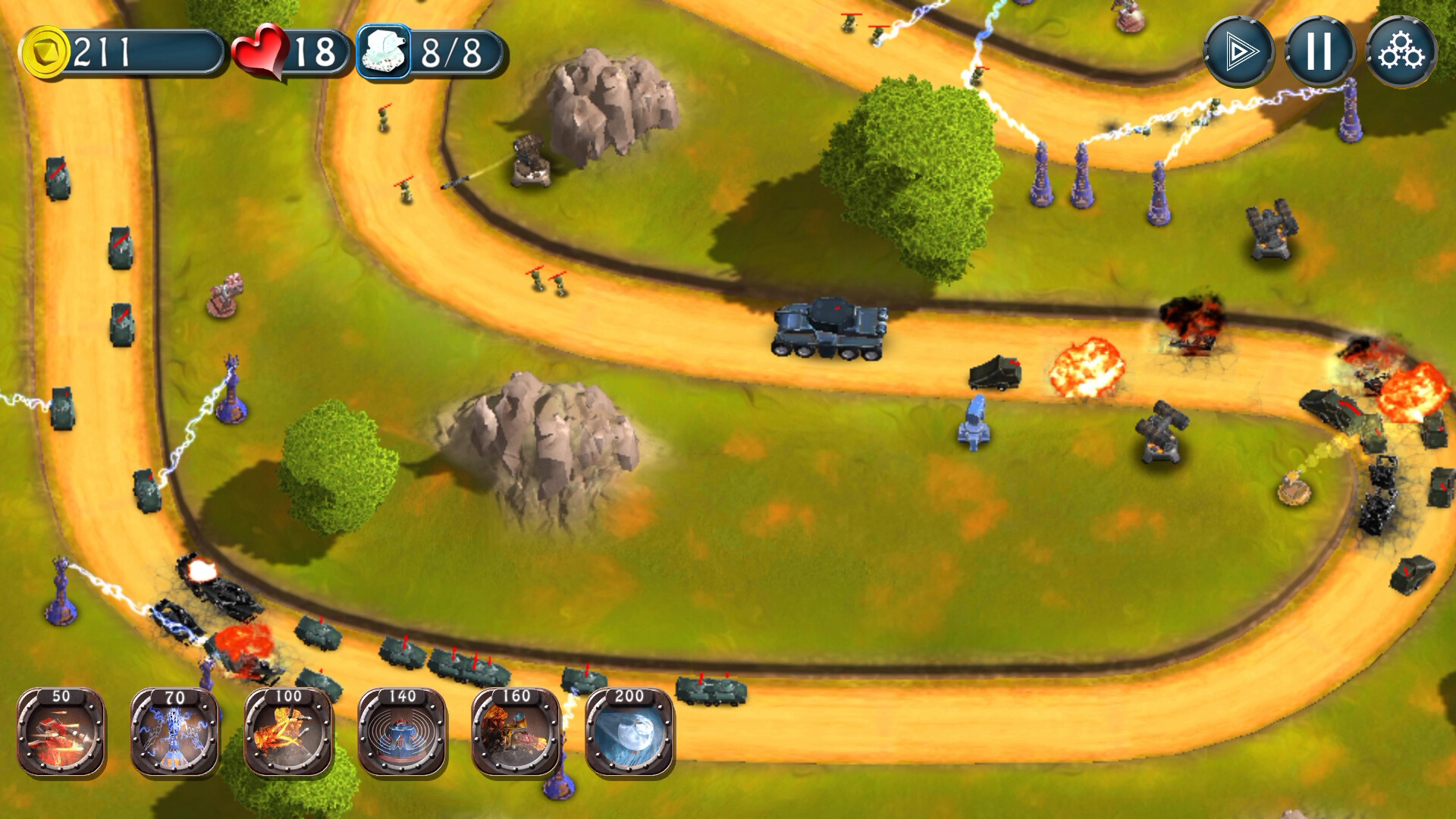 #1. Minibots TD (Steam) 由: Robogames