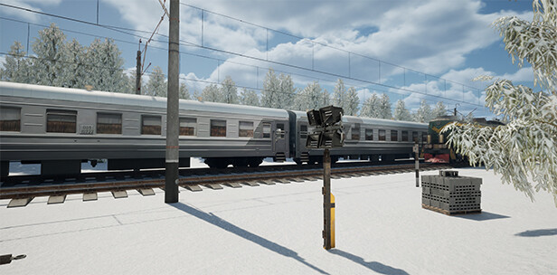 Russian Train Trip 2 - Donation DLC Featured Screenshot #1