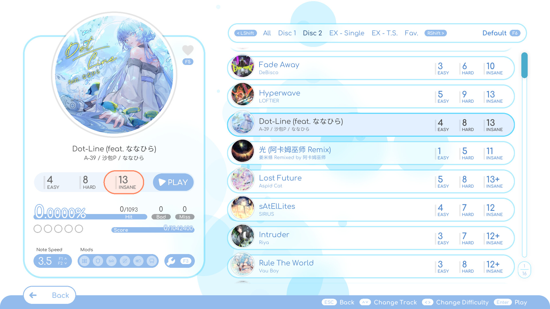 Rizline screenshot 1