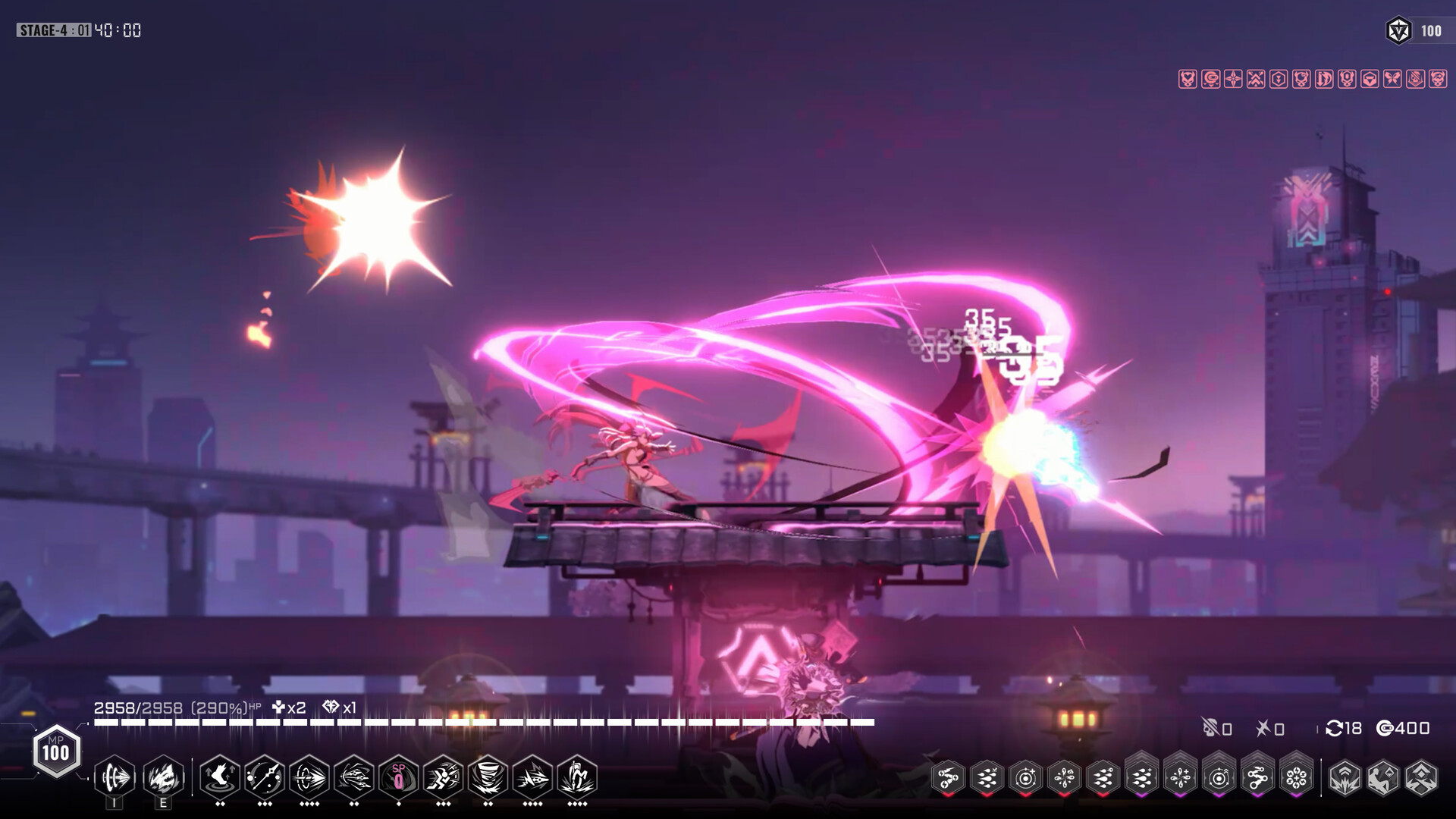 BlazBlue Entropy Effect screenshot