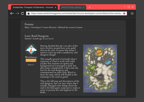 Emberfate: Tempest of Elements - Behind-the-Scenes Booklet screenshot 4