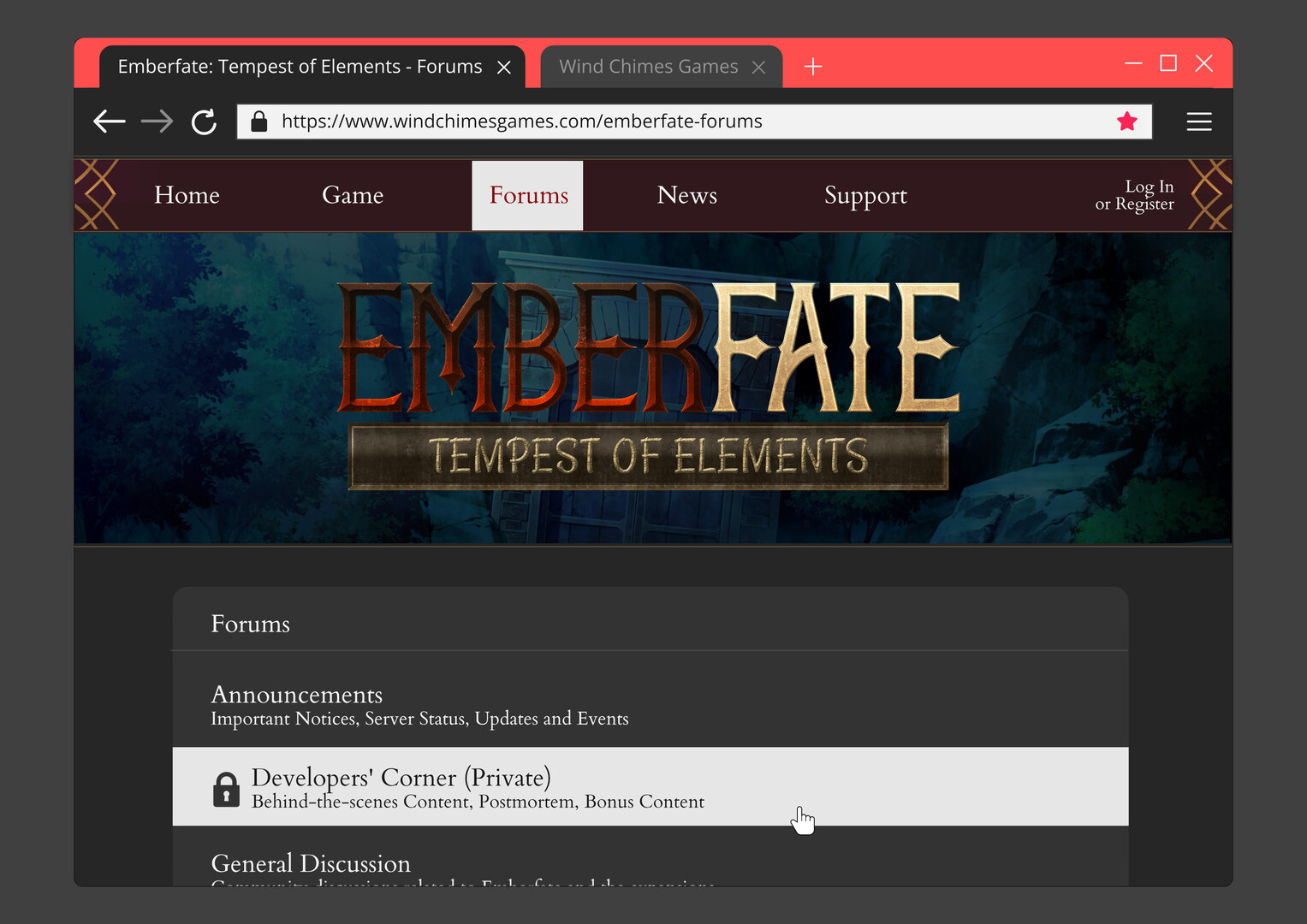 Emberfate: Tempest of Elements - Behind-the-Scenes Booklet Featured Screenshot #1