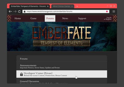 Emberfate: Tempest of Elements - Behind-the-Scenes Booklet screenshot 1
