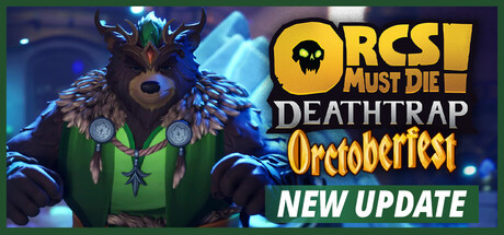 Orcs Must Die! Deathtrap header banner