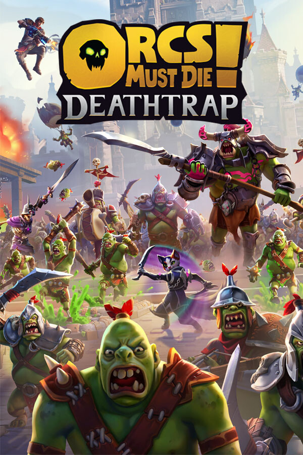 Capa de Orcs Must Die! Deathtrap