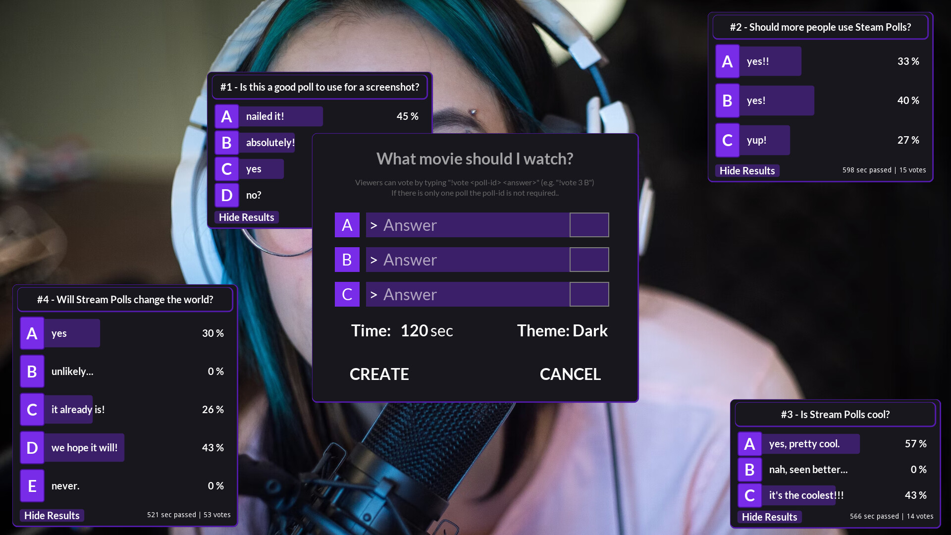 Stream Polls