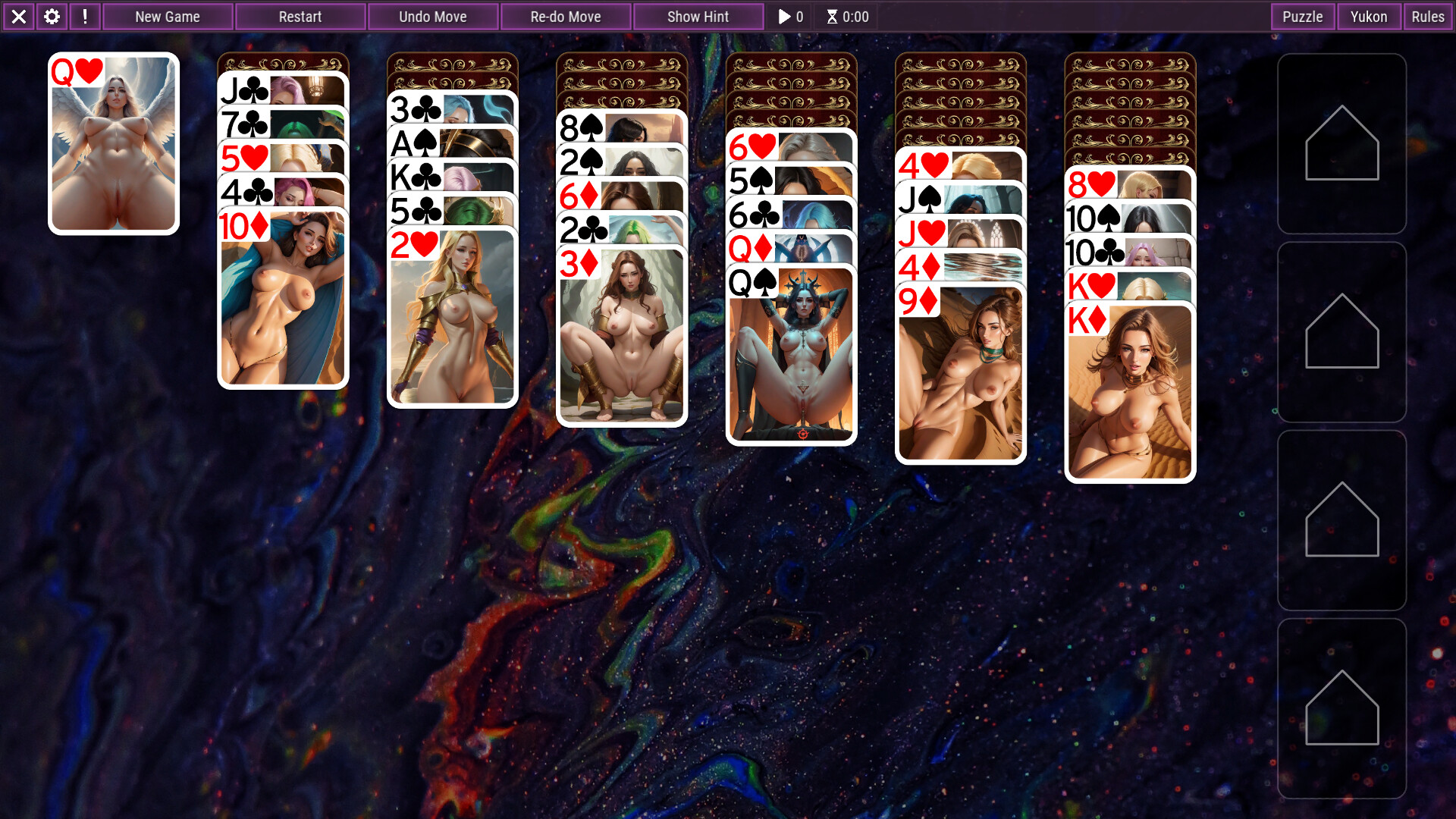 NSFW Solitaire & Puzzles PC gameplay screenshot 2 of 6