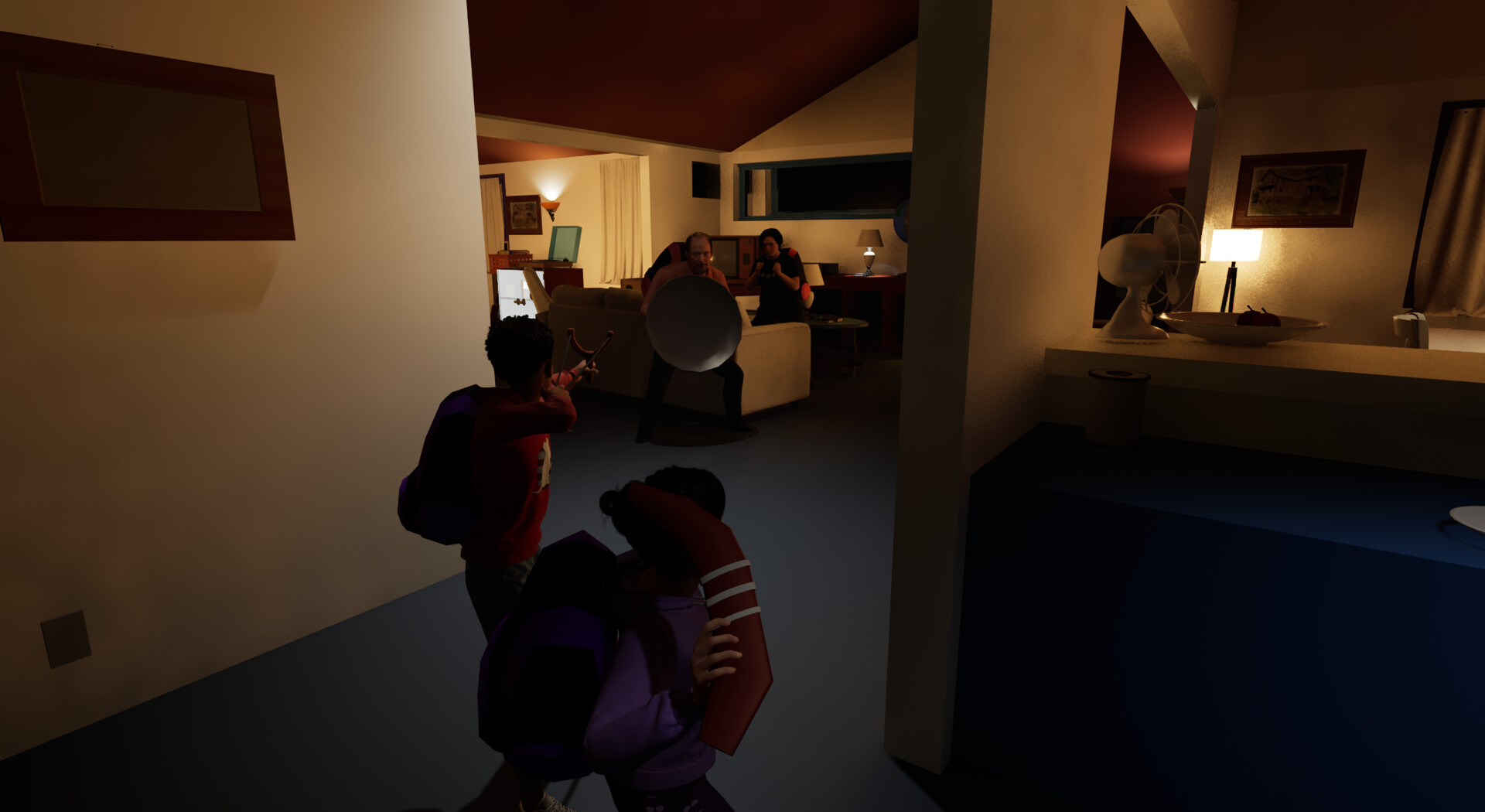 BvB: Burglars vs Brats screenshot #2