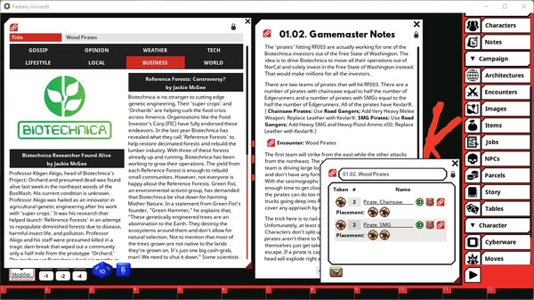 Fantasy Grounds - Cyberpunk Red: Core Rulebook
