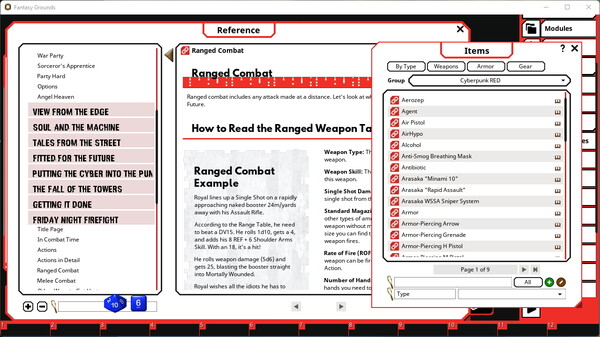 Fantasy Grounds - Cyberpunk Red: Core Rulebook