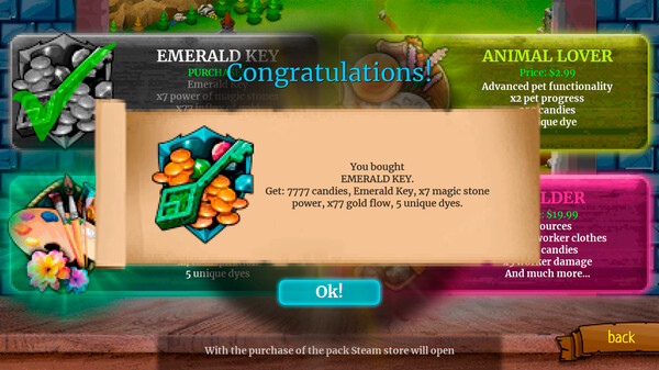BARD IDLE - EMERALD KEY