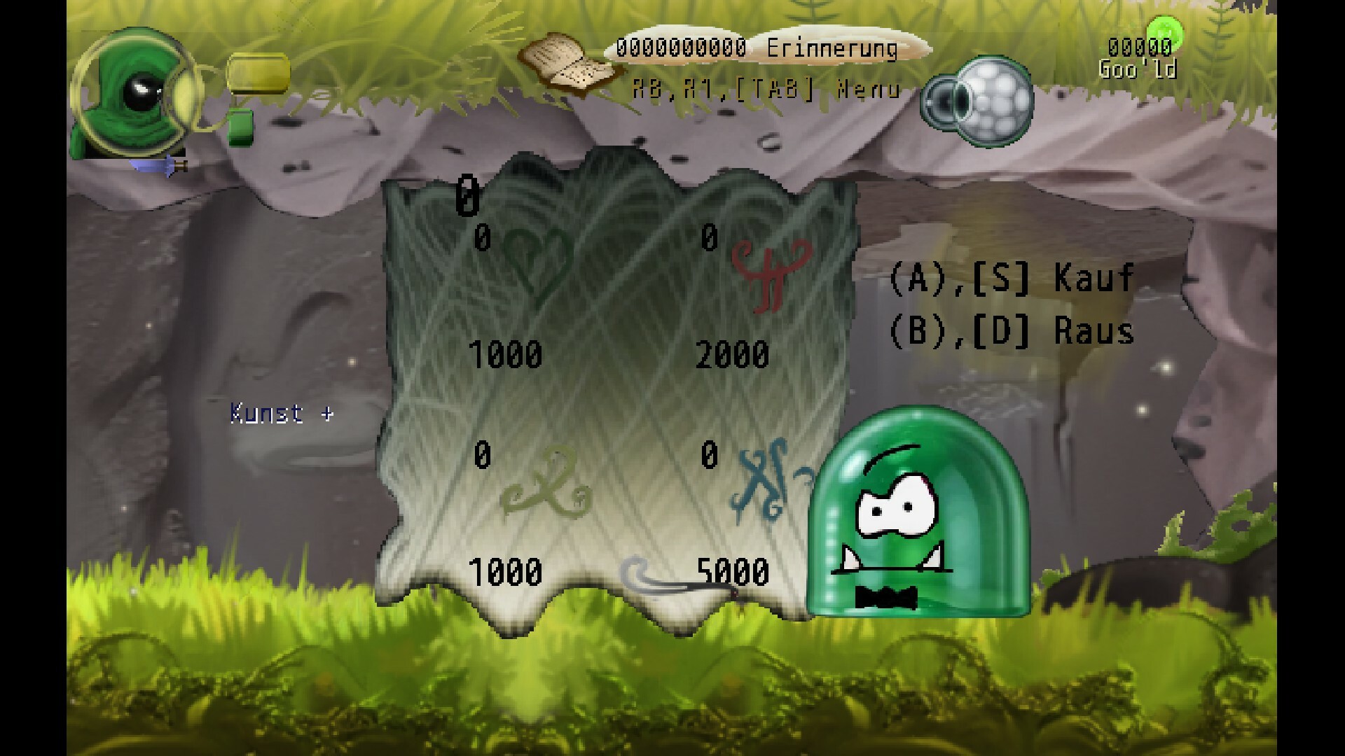 screenshot of a land Goo's crazy 5