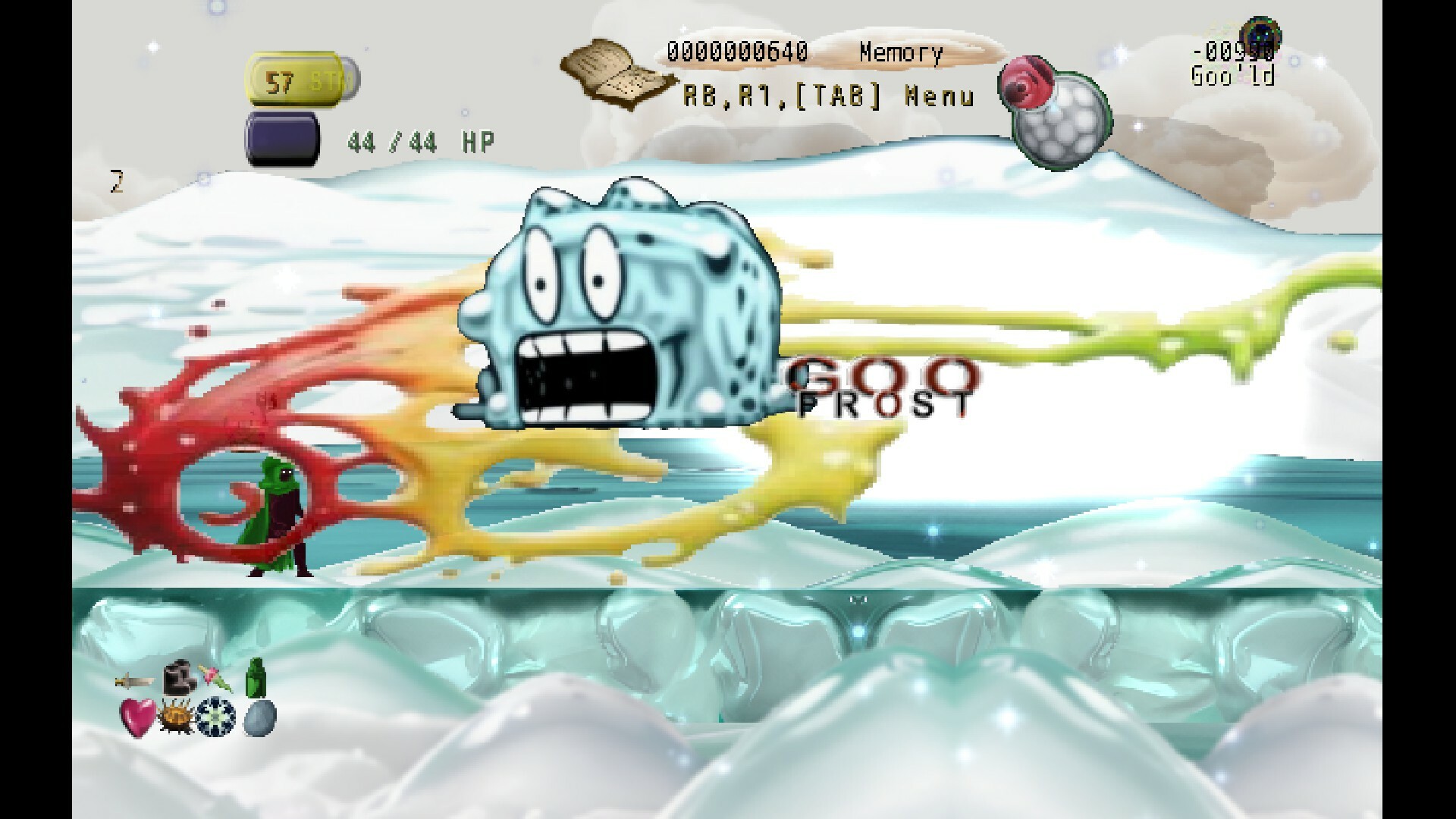 screenshot of a land Goo's crazy 14