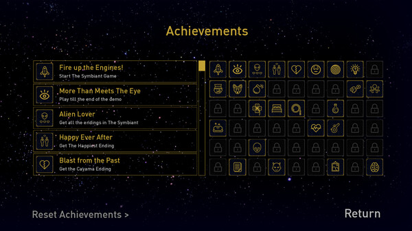 The Symbiant - Game Choice & Achievement Guide